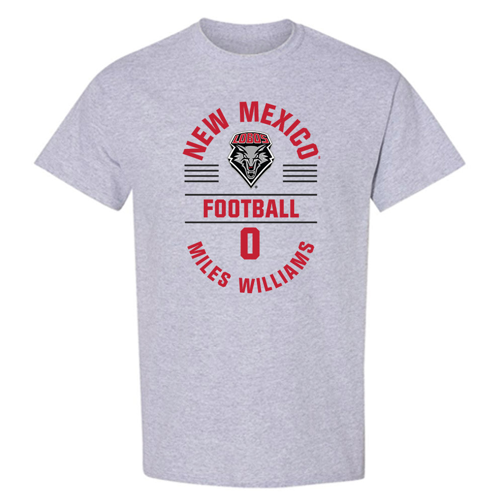 New Mexico - NCAA Football : Miles Williams - Classic Fashion Shersey T-Shirt-0