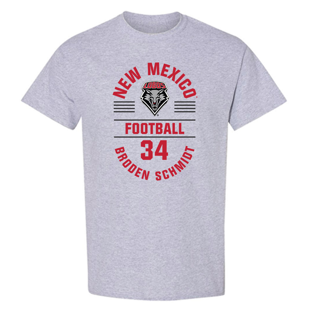 New Mexico - NCAA Football : Broden Schmidt - Classic Fashion Shersey T-Shirt-0