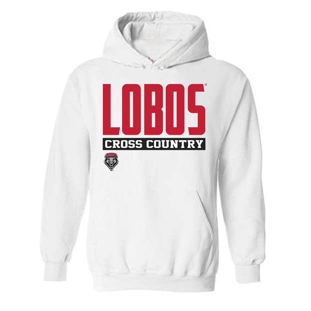 New Mexico - NCAA Men's Cross Country : Matthew Giardina - Classic Fashion Shersey Hooded Sweatshirt-0
