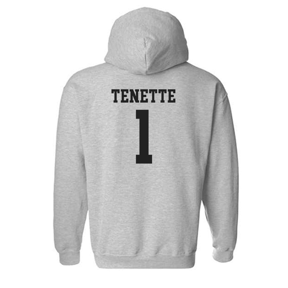 New Mexico - NCAA Men's Basketball : Uriah Tenette - Classic Shersey Hooded Sweatshirt-1