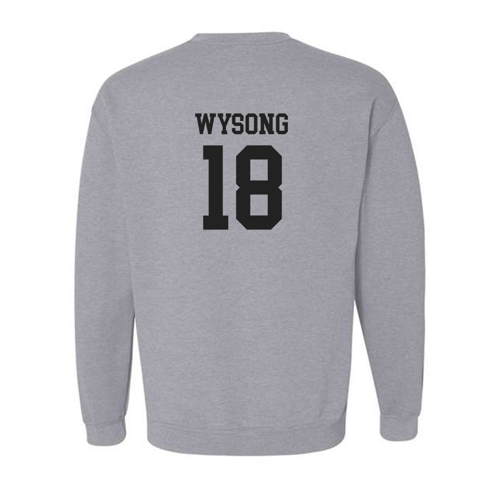 New Mexico - NCAA Football : Evan Wysong - Classic Shersey Crewneck Sweatshirt-1