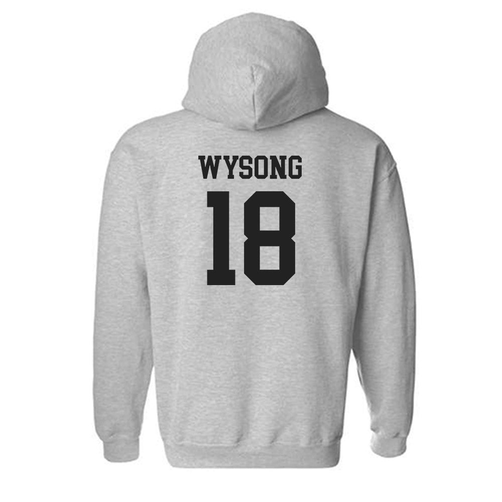 New Mexico - NCAA Football : Evan Wysong - Classic Shersey Hooded Sweatshirt-1