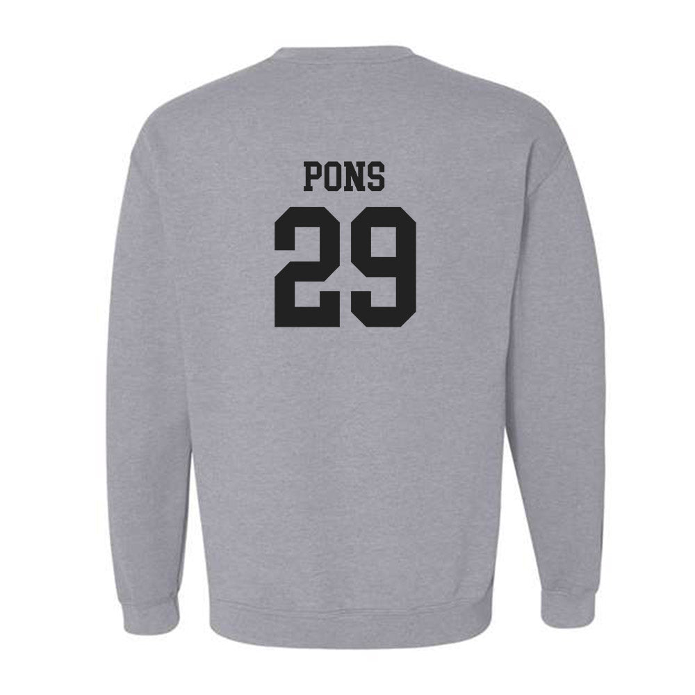 New Mexico - NCAA Men's Basketball : Timeo Pons - Classic Shersey Crewneck Sweatshirt-1
