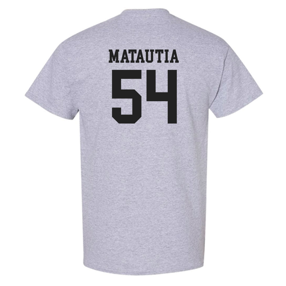 New Mexico - NCAA Football : Jojo Matautia - Classic Shersey T-Shirt-1