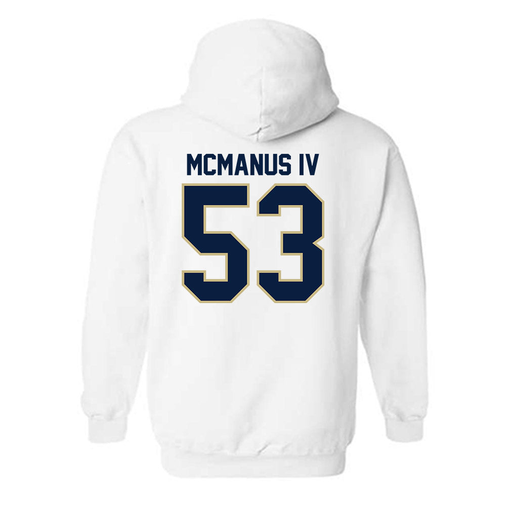 Akron - NCAA Football : Kenneth McManus IV - Classic Fashion Shersey Hooded Sweatshirt-1