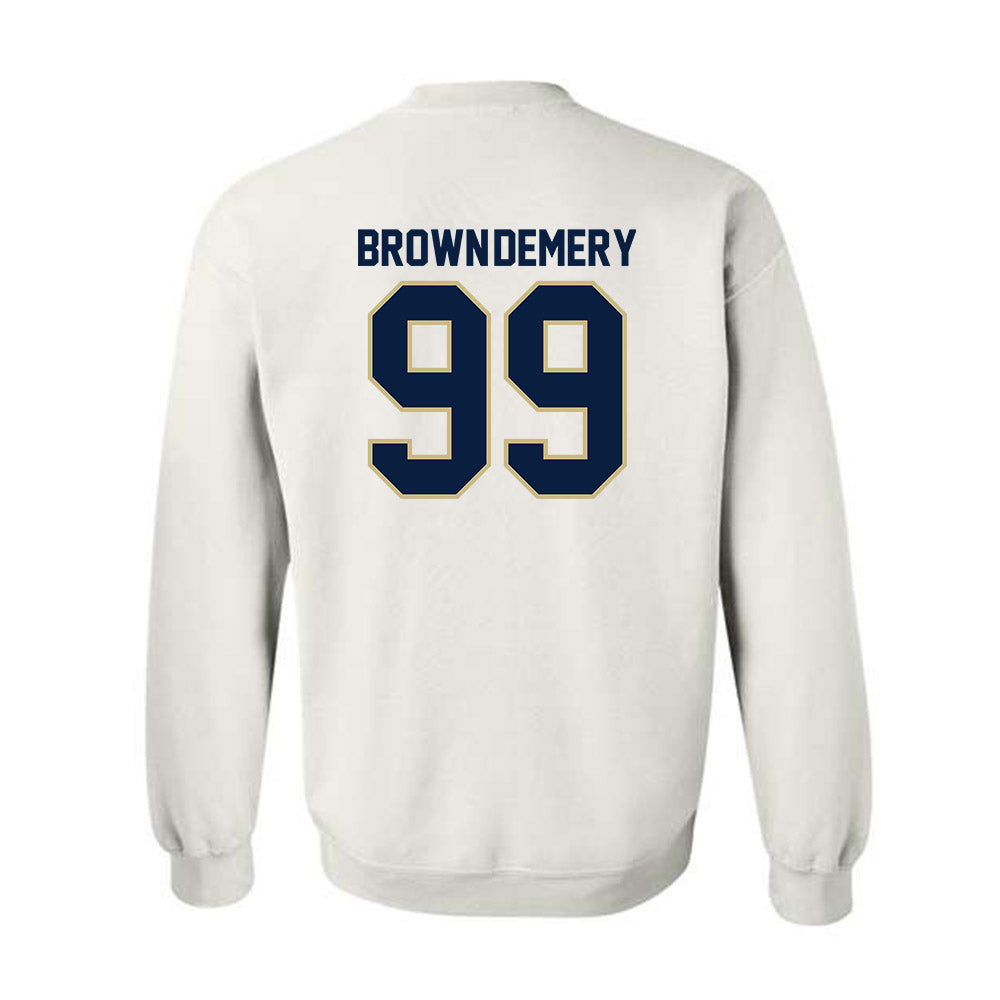 Akron - NCAA Football : Jaiden Brown-Demery - Classic Fashion Shersey Crewneck Sweatshirt-1