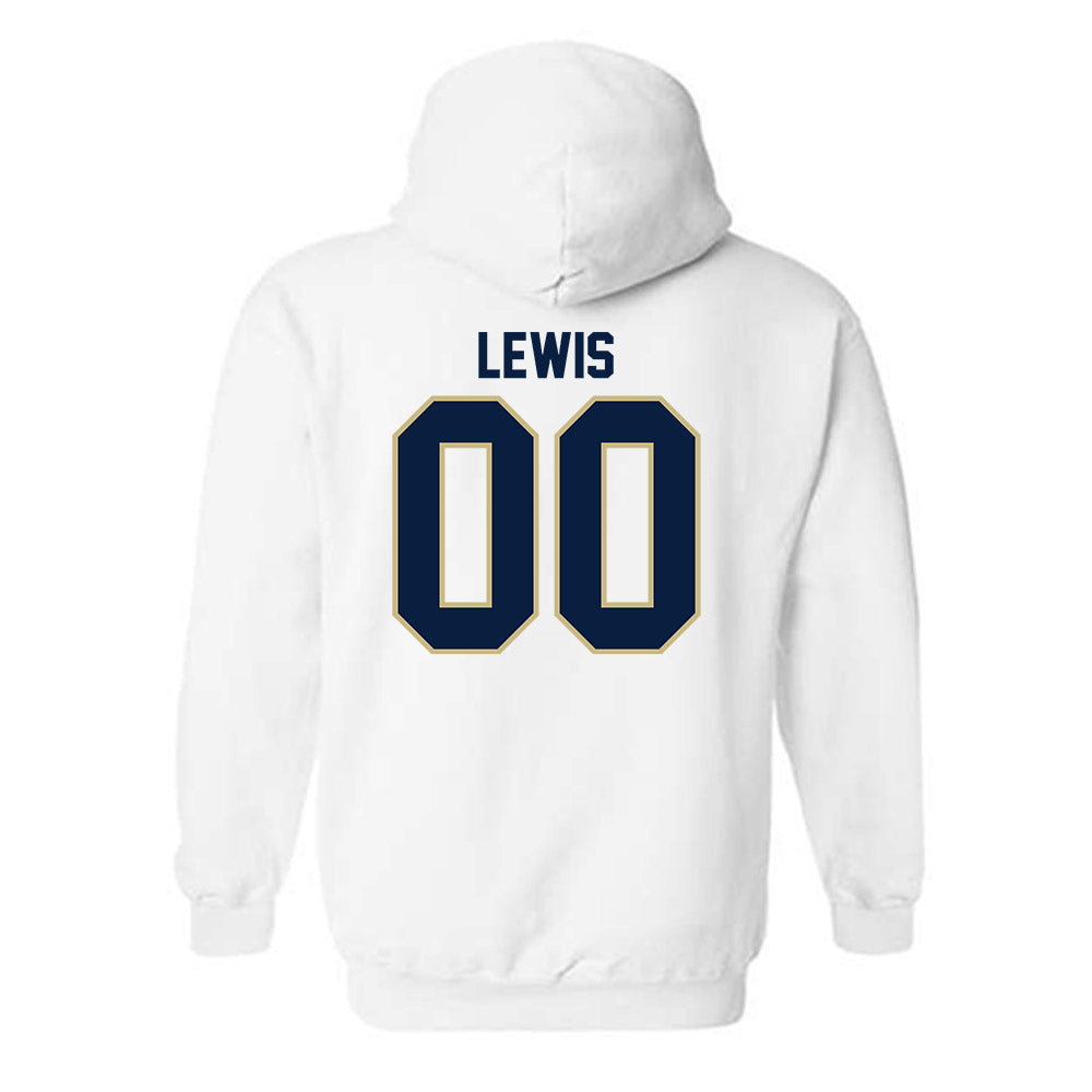 Akron - NCAA Football : Savion Lewis - Classic Fashion Shersey Hooded Sweatshirt-1