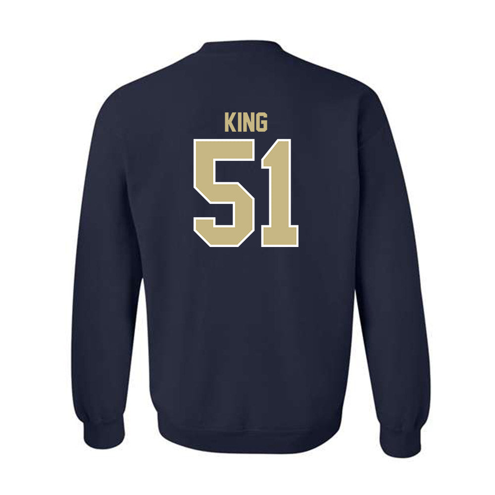 Akron - NCAA Football : Maasai King - Classic Shersey Crewneck Sweatshirt-1
