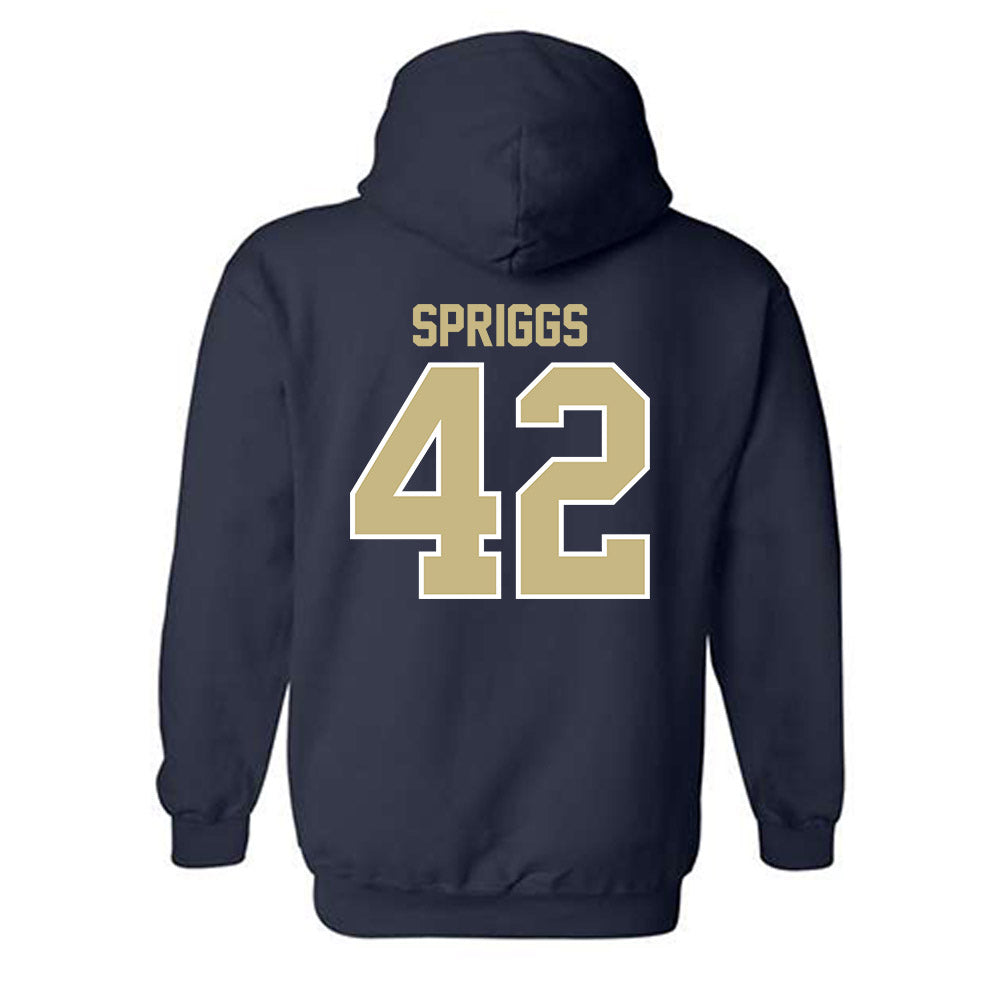 Akron - NCAA Football : Melvin Spriggs - Classic Shersey Hooded Sweatshirt-1