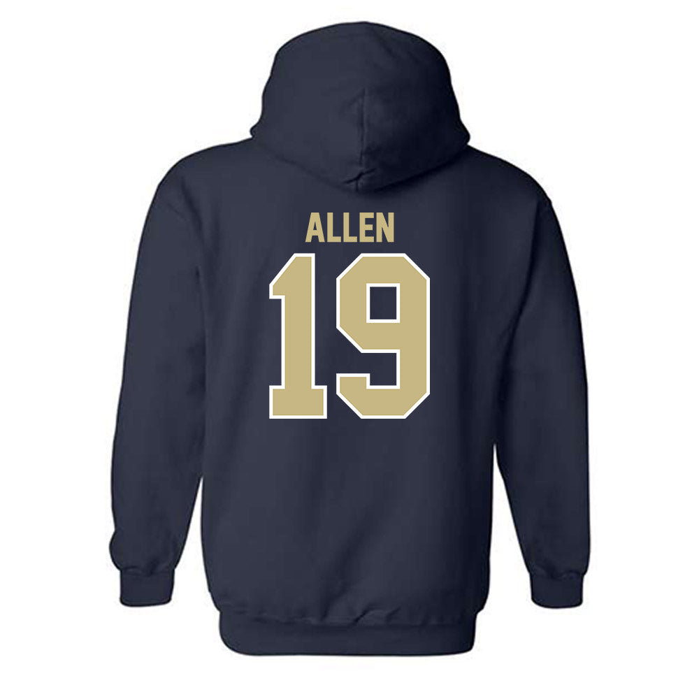 Akron - NCAA Women's Soccer : Taylor Allen - Classic Shersey Hooded Sweatshirt-1