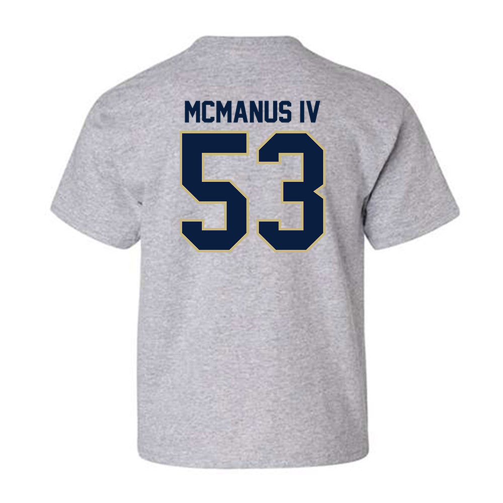 Akron - NCAA Football : Kenneth McManus IV - Classic Fashion Shersey Youth T-Shirt-1