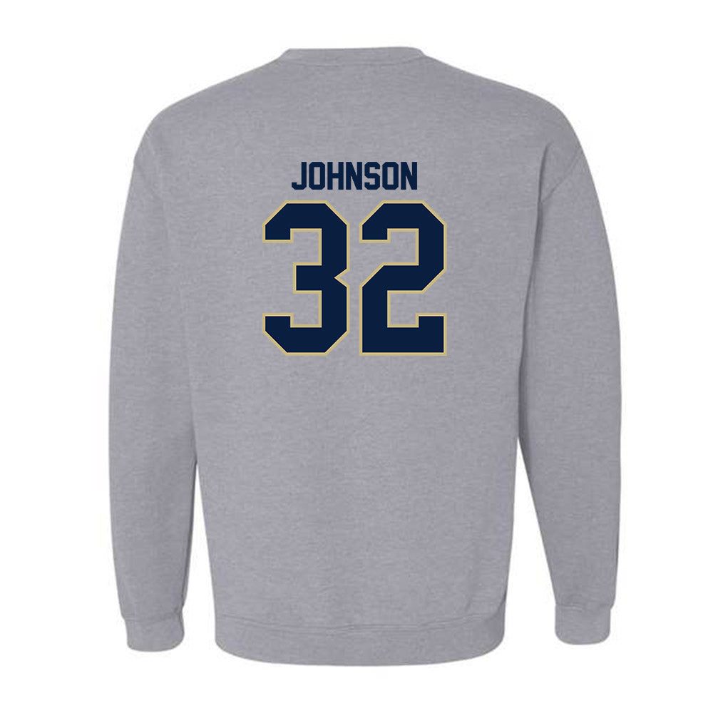 Akron - NCAA Football : Donelius Johnson - Classic Fashion Shersey Crewneck Sweatshirt-1