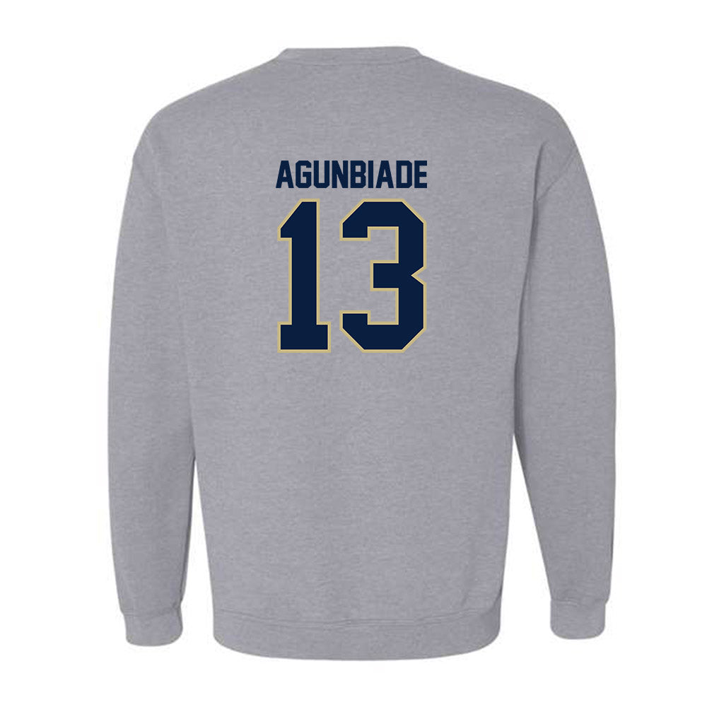 Akron - NCAA Men's Soccer : Remi Agunbiade - Classic Fashion Shersey Crewneck Sweatshirt-1
