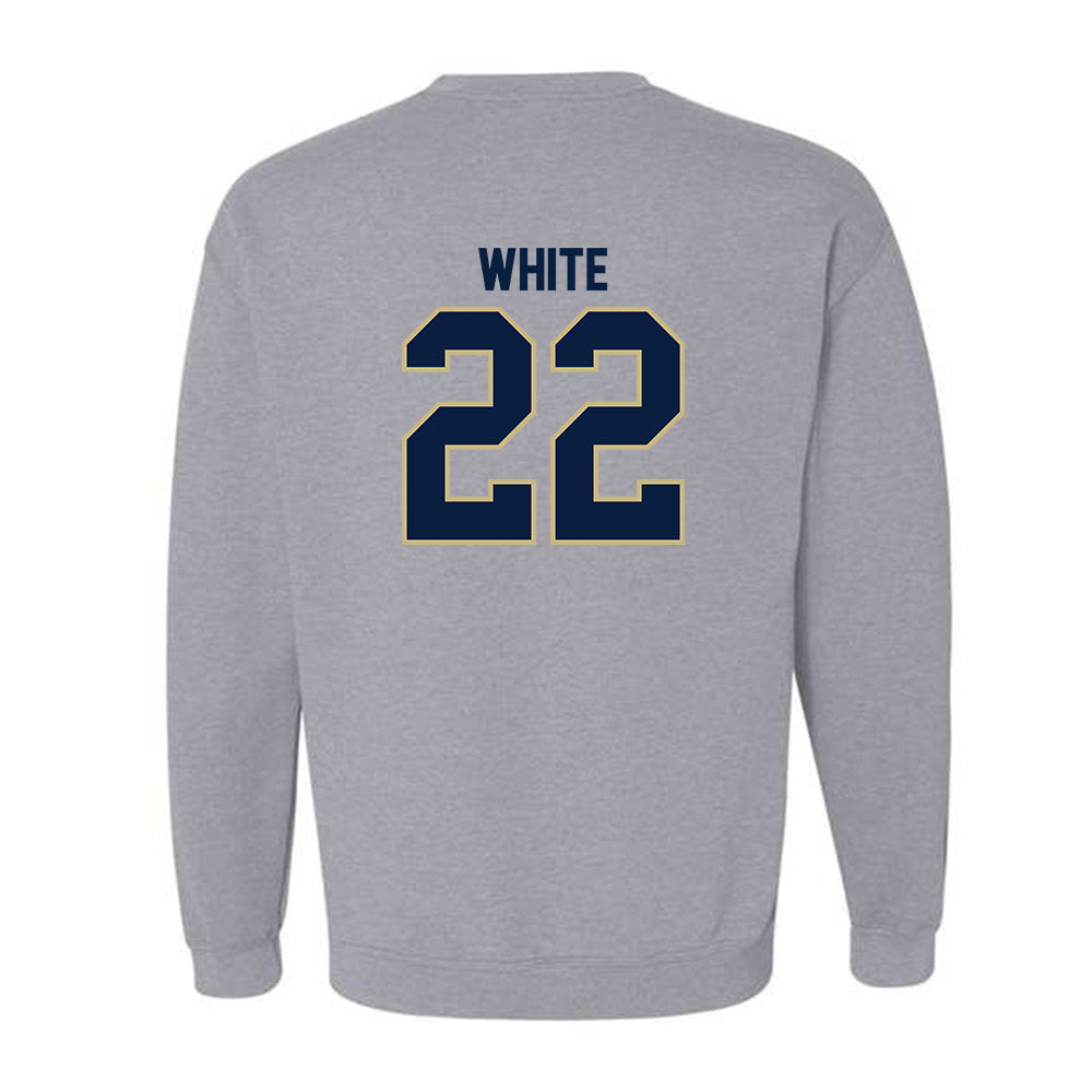 Akron - NCAA Men's Basketball : Colin White - Classic Fashion Shersey Crewneck Sweatshirt-1