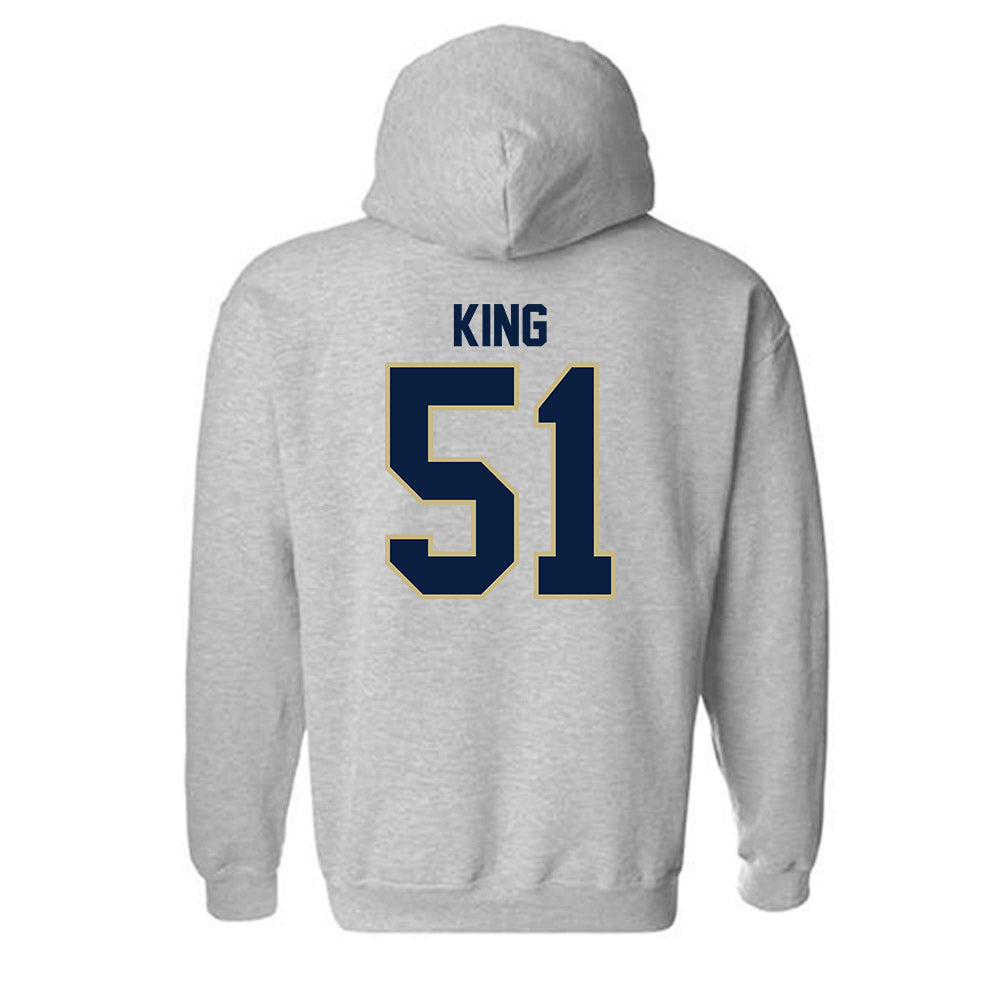 Akron - NCAA Football : Maasai King - Classic Fashion Shersey Hooded Sweatshirt-1