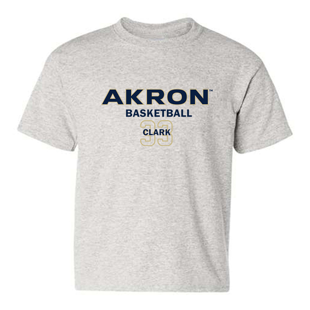 Akron - NCAA Women's Basketball : Nirah Clark - Classic Fashion Shersey Youth T-Shirt-0