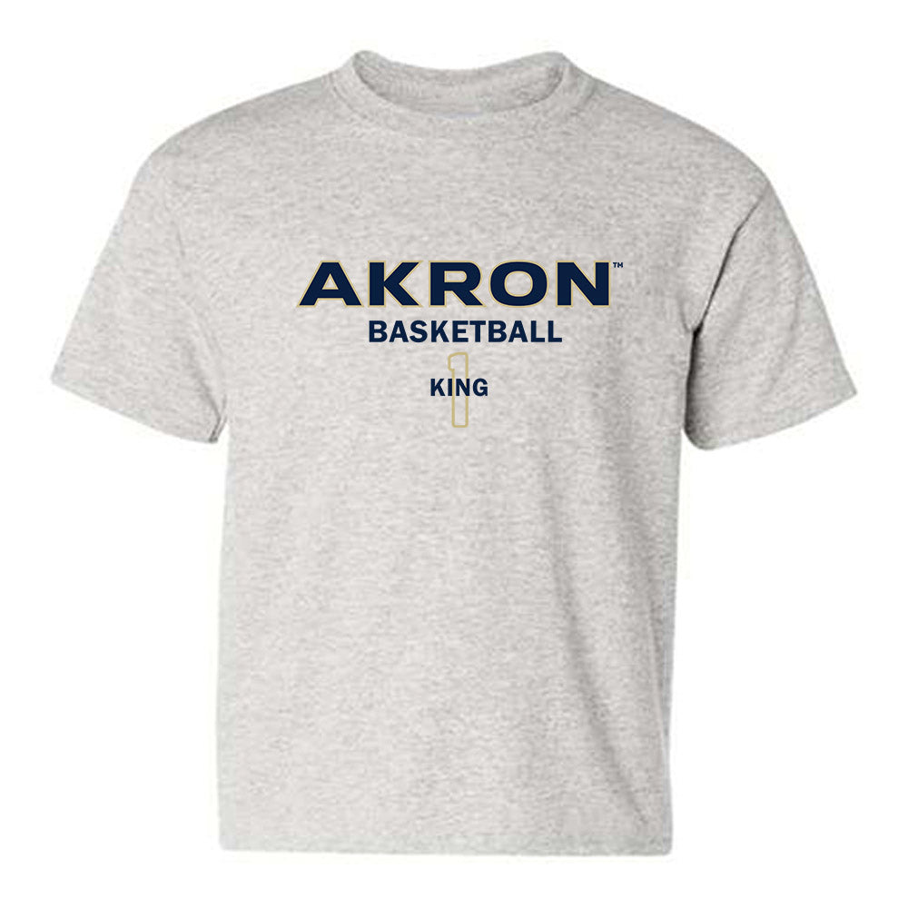 Akron - NCAA Women's Basketball : Kaylee King - Classic Fashion Shersey Youth T-Shirt-0