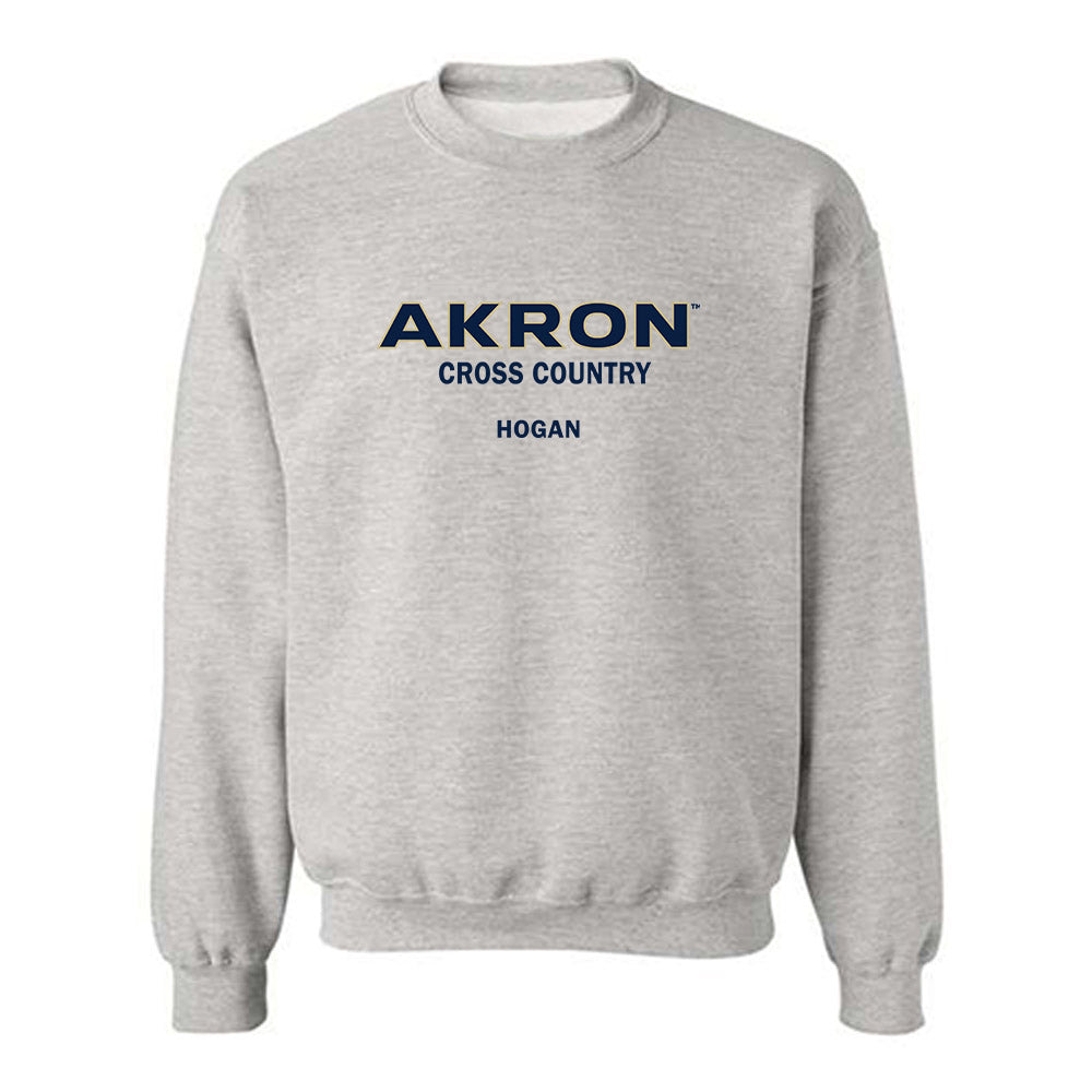 Akron - NCAA Men's Cross Country : Malik Hogan - Classic Fashion Shersey Crewneck Sweatshirt-0