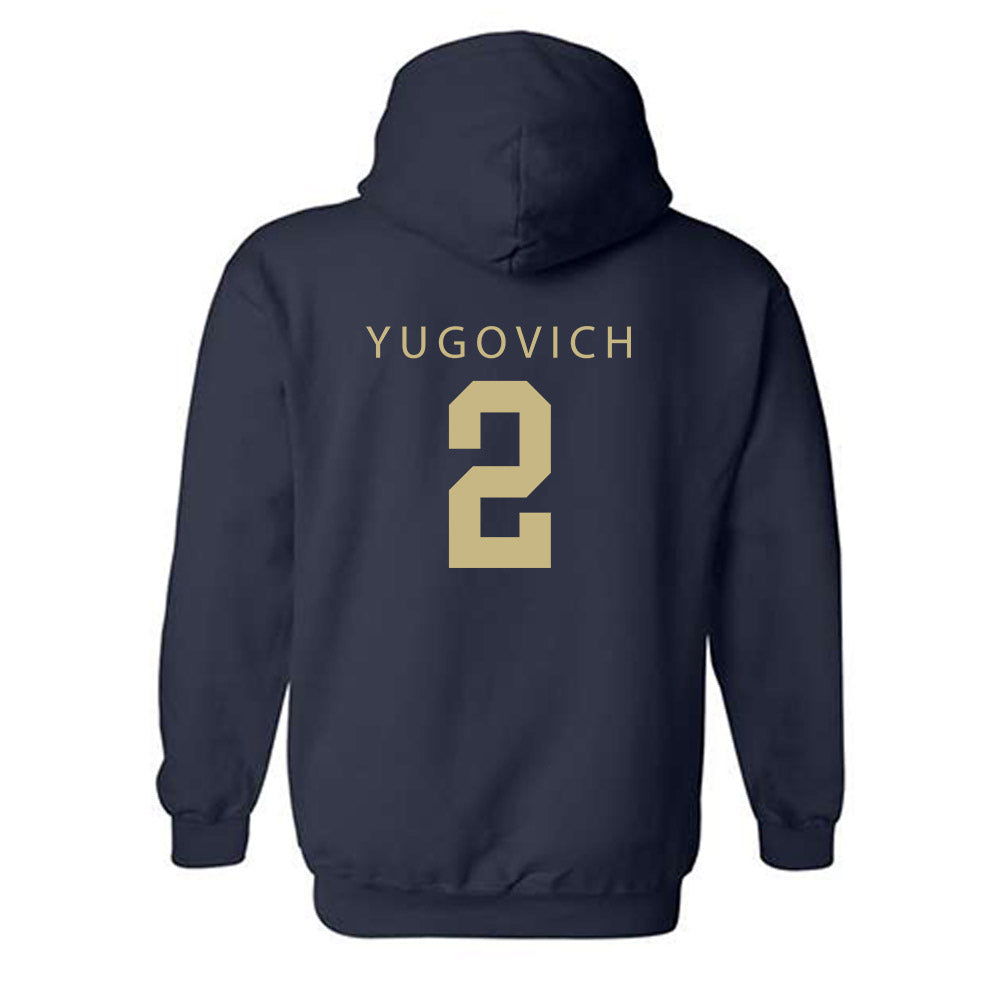 Akron - NCAA Women's Soccer : Hattie Yugovich - Classic Shersey Hooded Sweatshirt-1