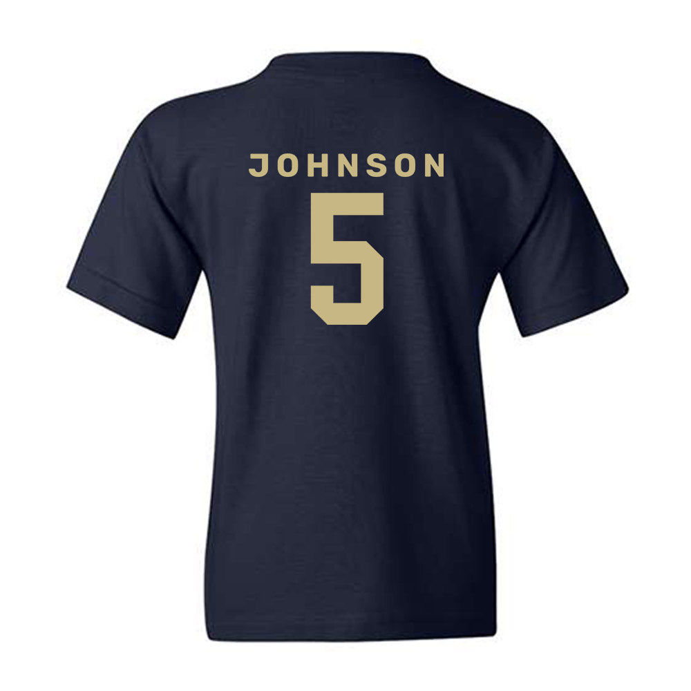 Akron - NCAA Women's Basketball : Natalie Johnson - Classic Shersey Youth T-Shirt-1