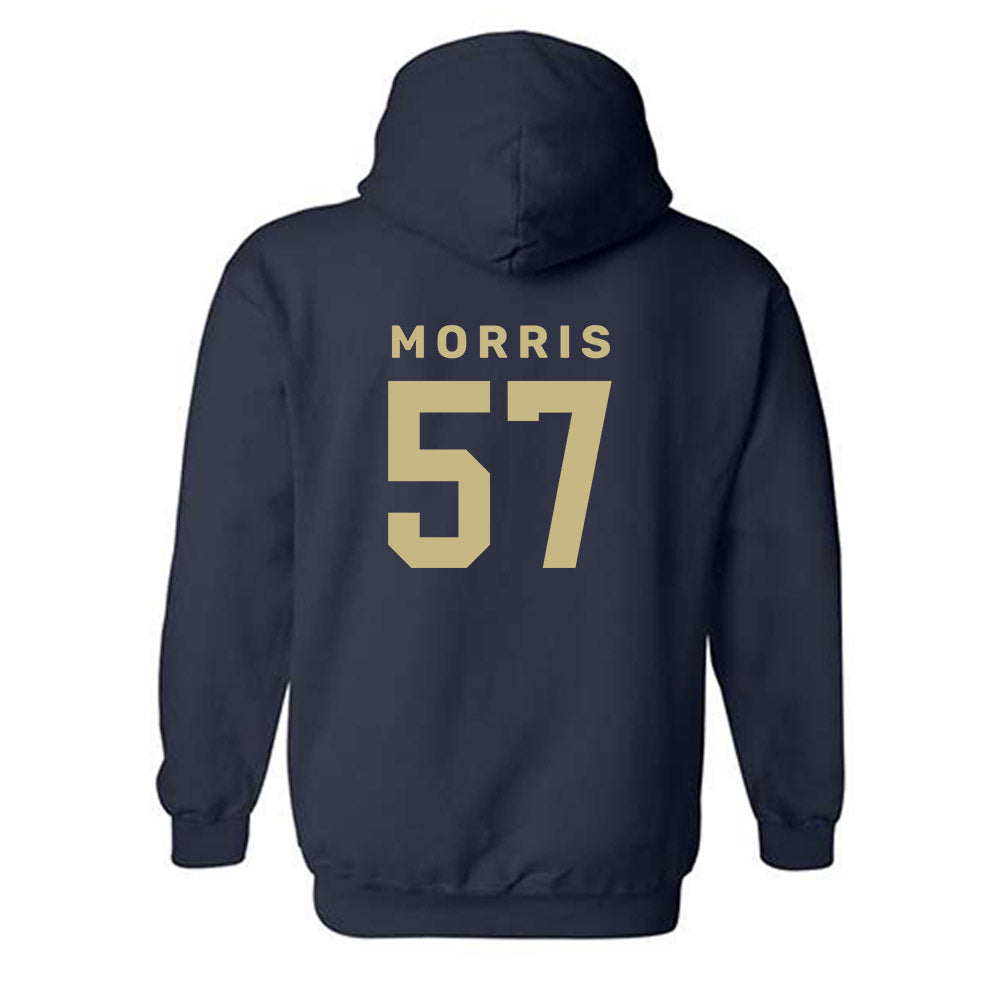 Akron - NCAA Football : Delvin Morris - Classic Shersey Hooded Sweatshirt