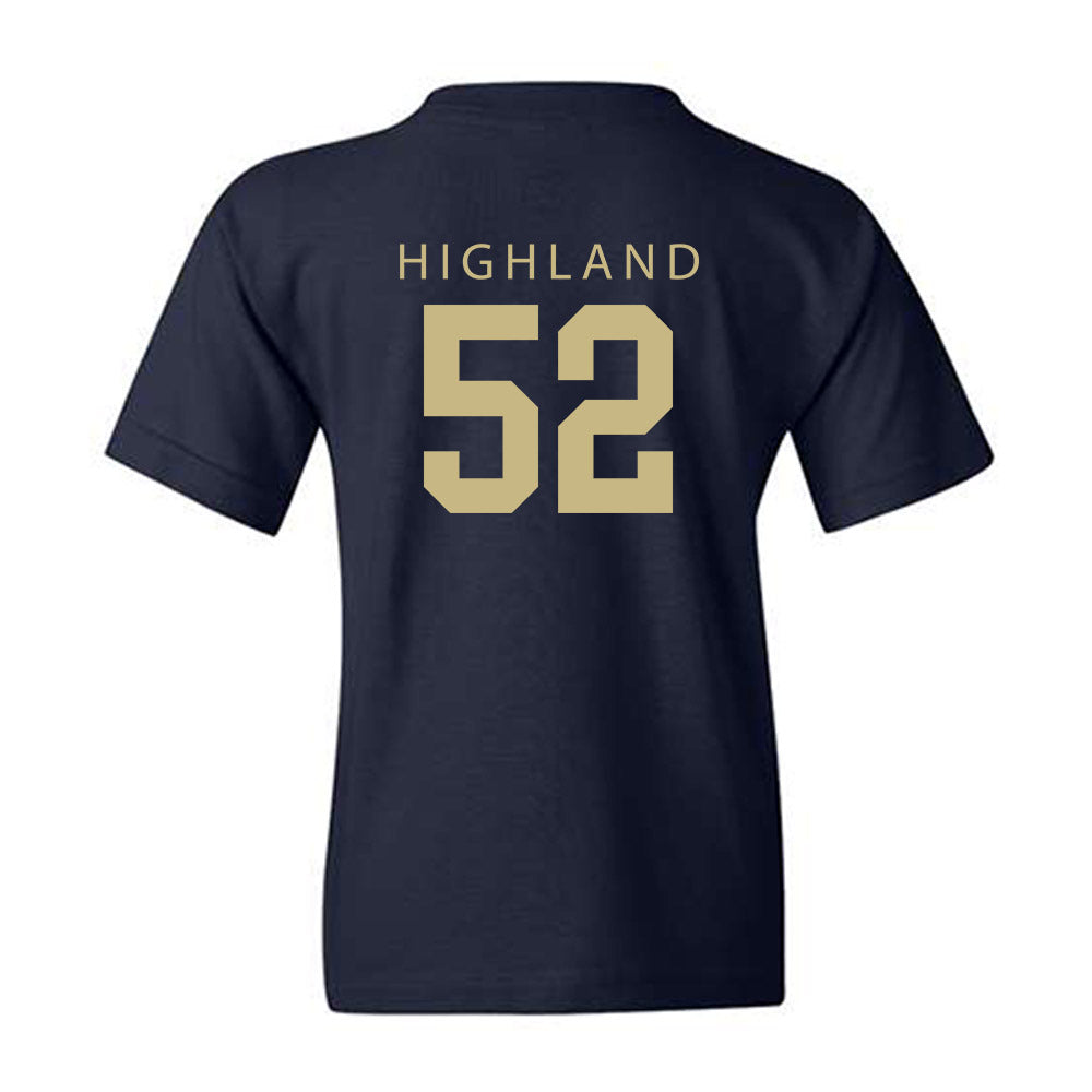 Akron - NCAA Football : Vaughn Highland - Classic Shersey Youth T-Shirt-1
