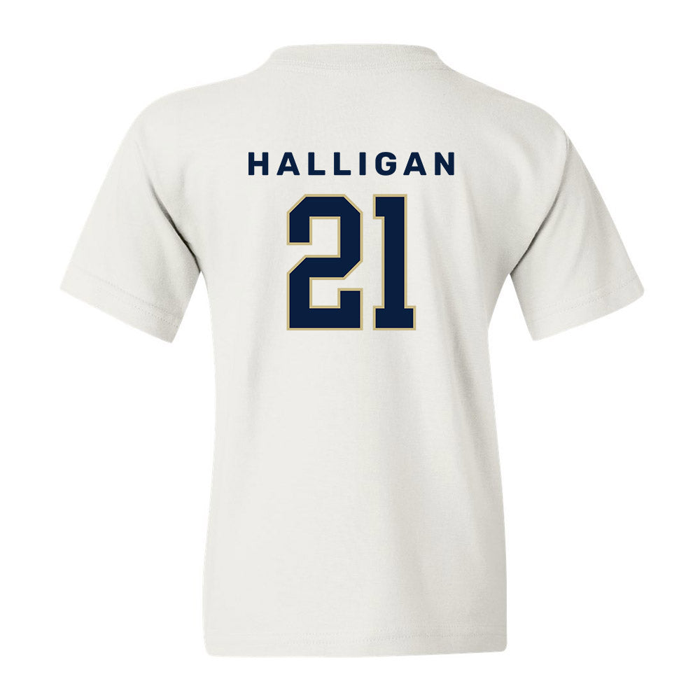 Akron - NCAA Men's Basketball : Zachary Halligan - Classic Shersey Youth T-Shirt