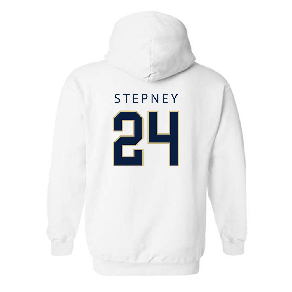 Akron - NCAA Football : Dejavion Stepney - Classic Shersey Hooded Sweatshirt-1