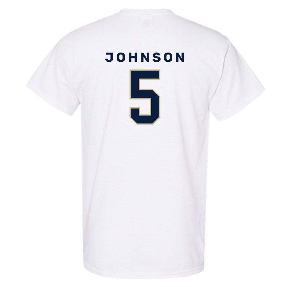 Akron - NCAA Women's Basketball : Natalie Johnson - Classic Shersey T-Shirt-1
