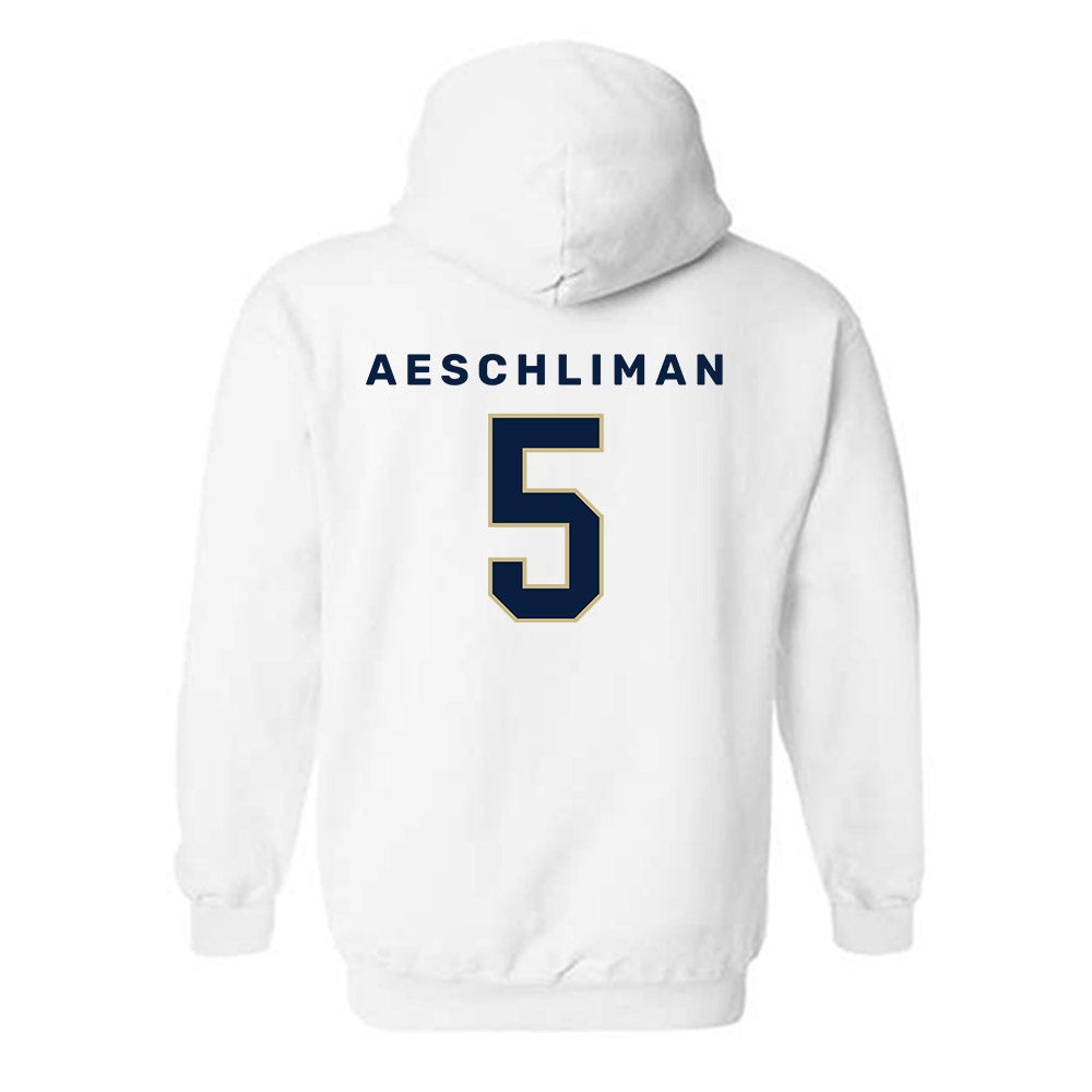 Akron - NCAA Women's Volleyball : Jordyn Aeschliman - Classic Shersey Hooded Sweatshirt-1