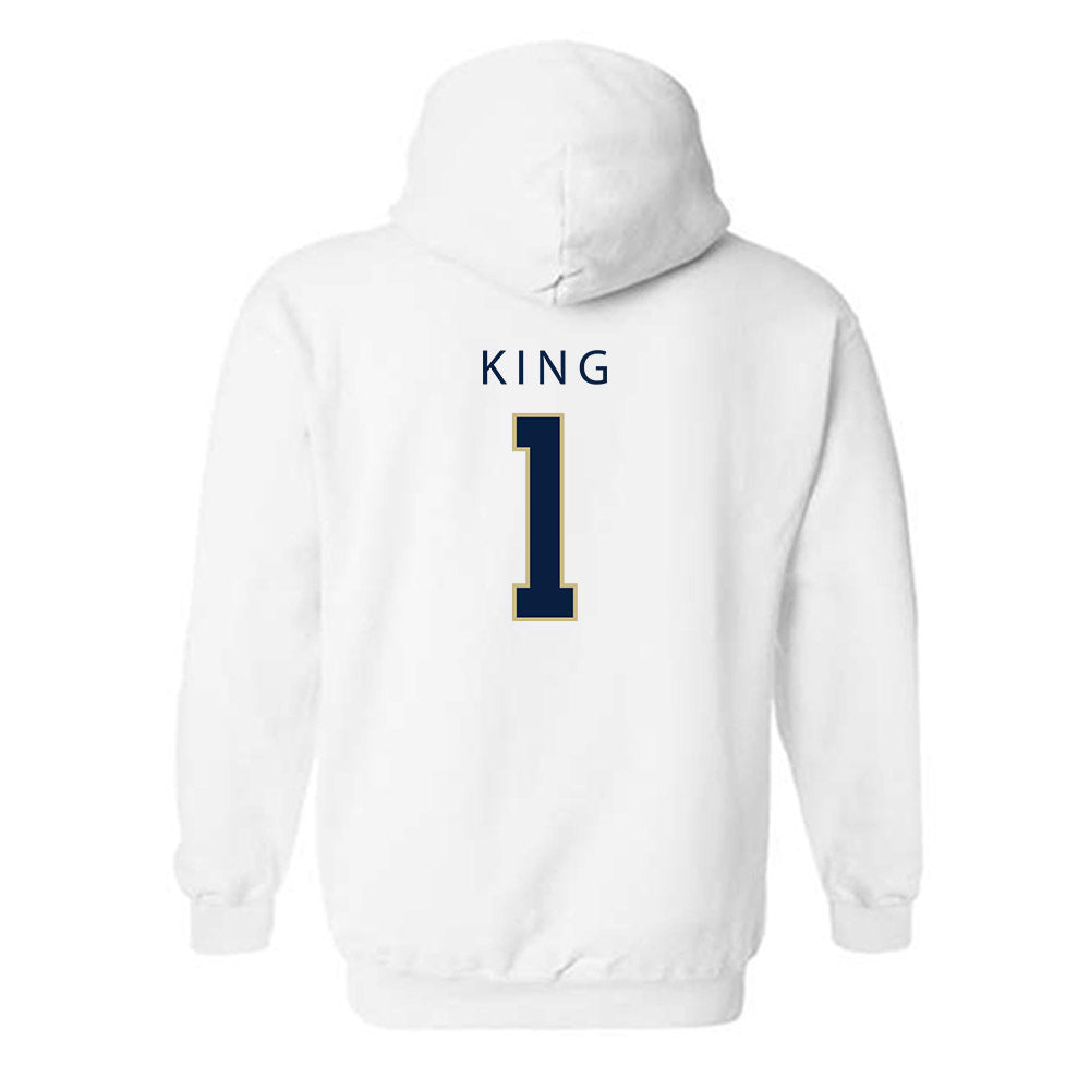 Akron - NCAA Women's Basketball : Kaylee King - Classic Shersey Hooded Sweatshirt-1