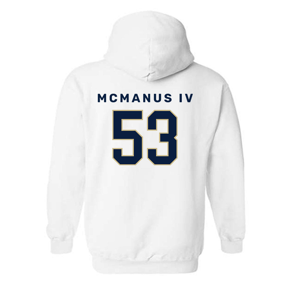 Akron - NCAA Football : Kenneth McManus IV - Classic Shersey Hooded Sweatshirt-1