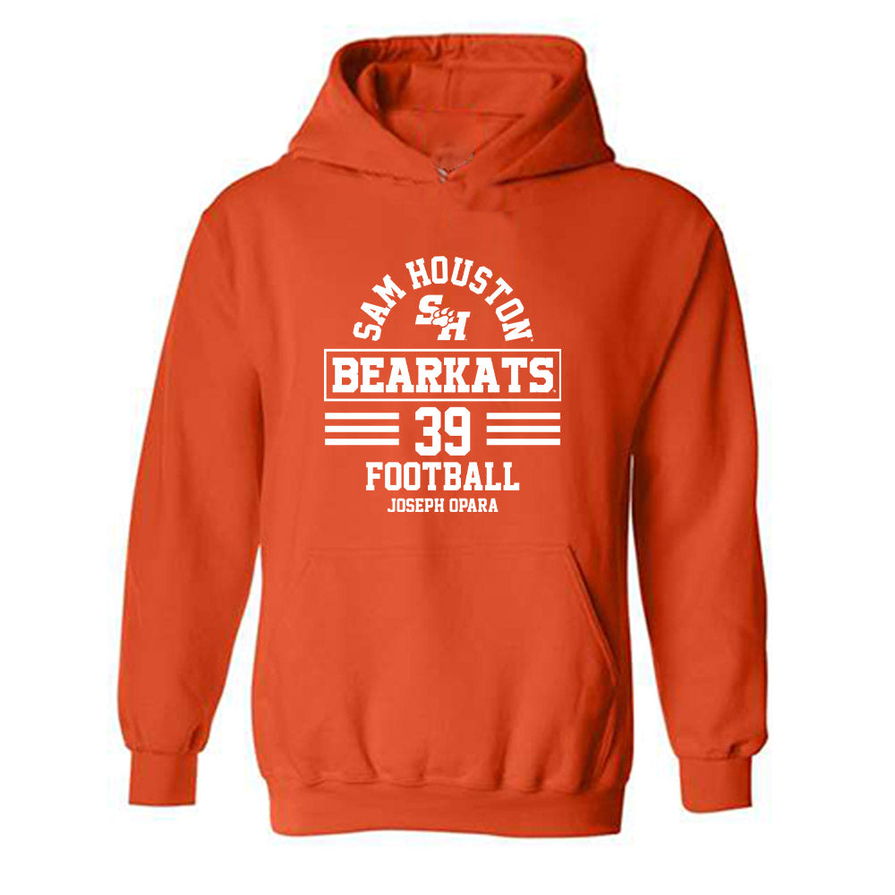 SHSU - NCAA Football : Joseph Opara - Classic Fashion Shersey Hooded Sweatshirt-0