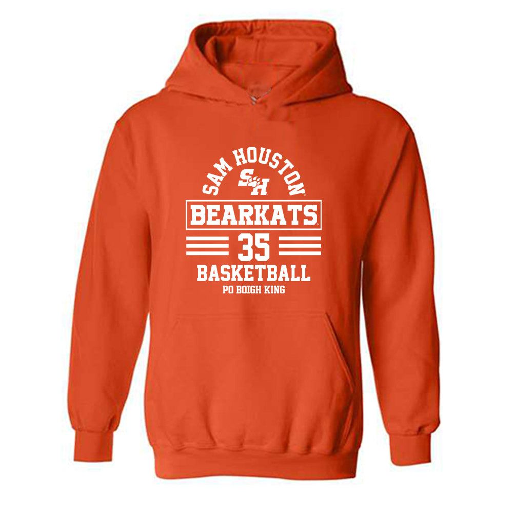 SHSU - NCAA Men's Basketball : Po Boigh King - Classic Fashion Shersey Hooded Sweatshirt-0