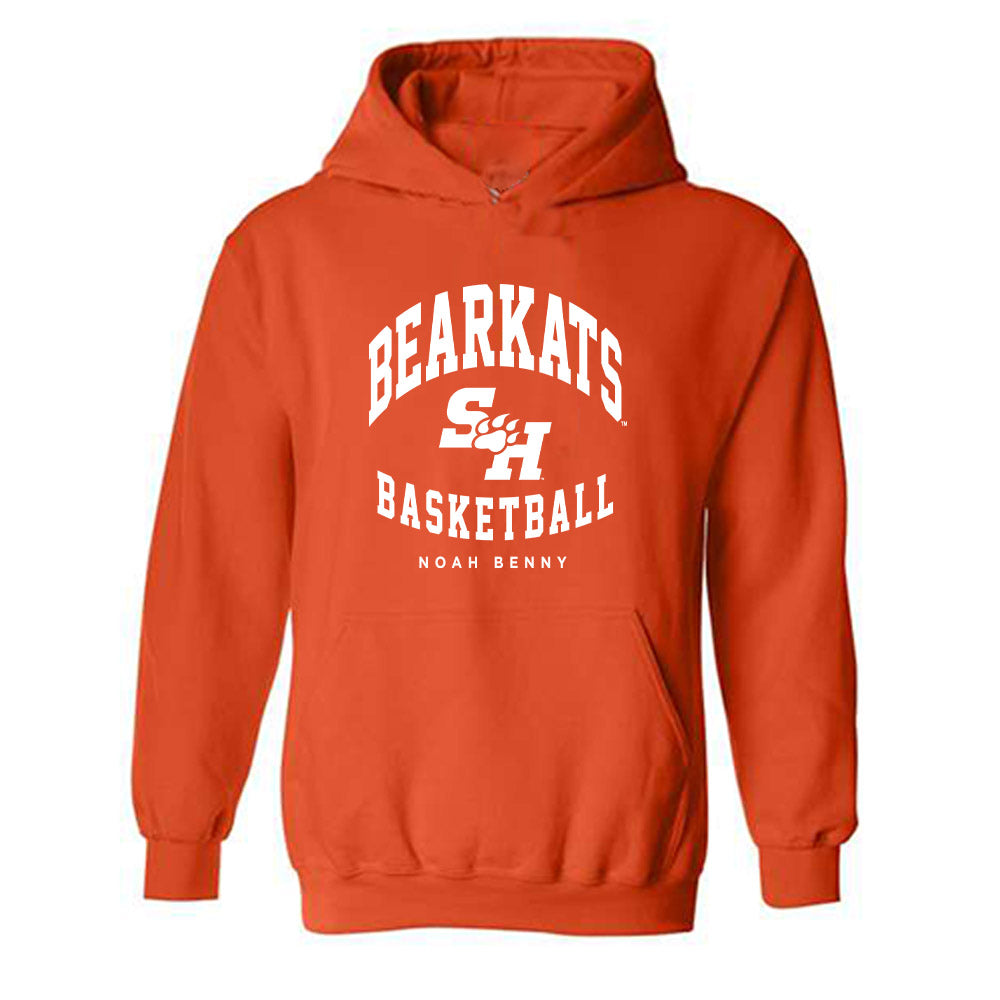 SHSU - NCAA Men's Basketball : Noah Benny - Classic Fashion Shersey Hooded Sweatshirt-0