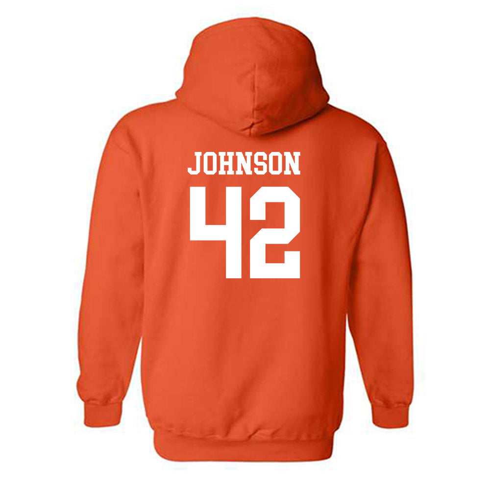 SHSU - NCAA Baseball : Zakery Johnson - Classic Shersey Hooded Sweatshirt-1