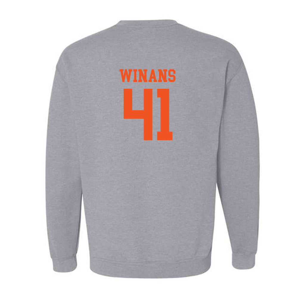 SHSU - NCAA Baseball : Gabe Winans - Classic Shersey Crewneck Sweatshirt-1
