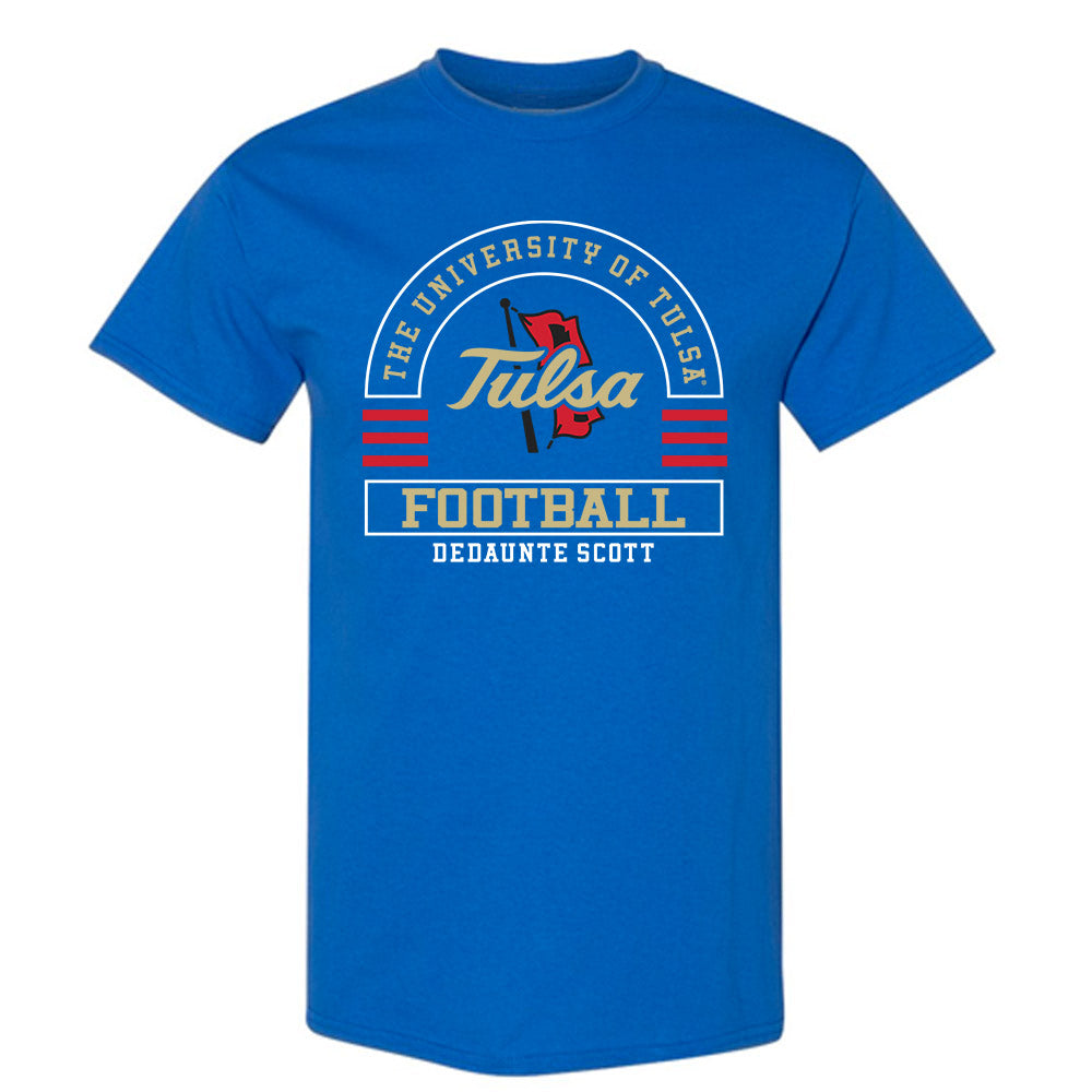 Tulsa - NCAA Football : Dedaunte Scott - Classic Fashion Shersey T-Shirt-0