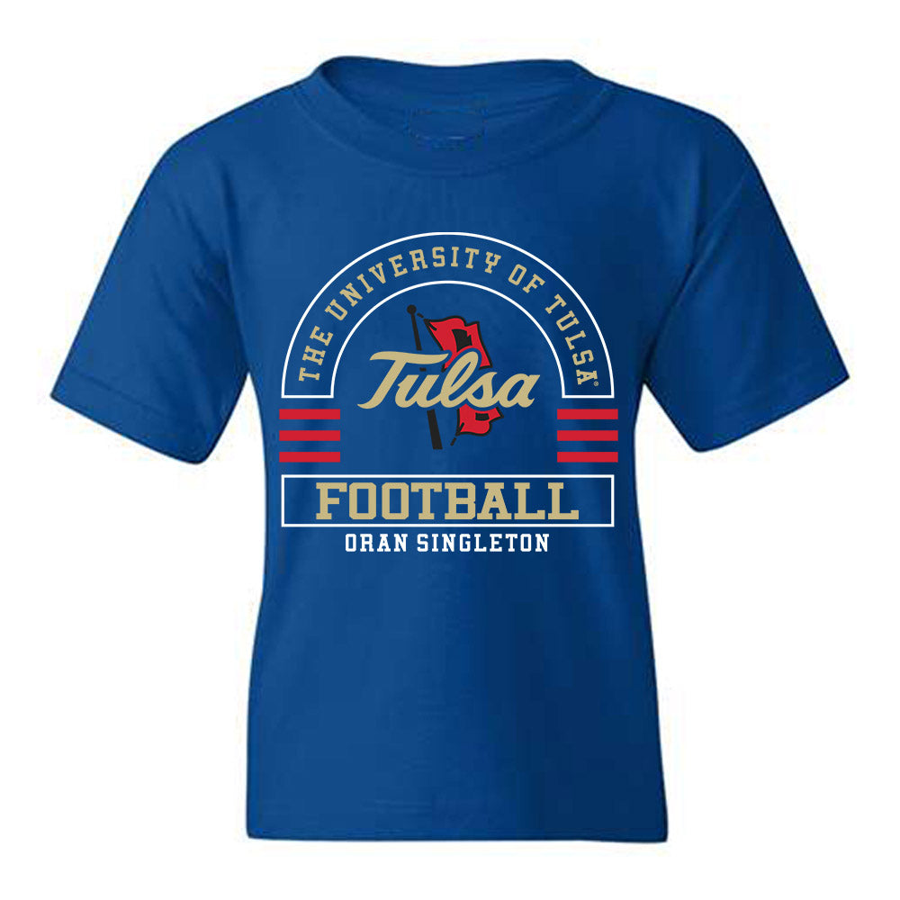 Tulsa - NCAA Football : Oran Singleton - Classic Fashion Shersey Youth T-Shirt-0
