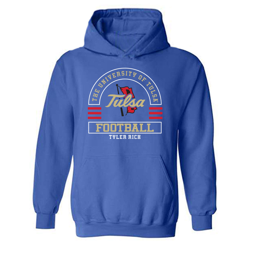 Tulsa - NCAA Football : Tyler Rich - Classic Fashion Shersey Hooded Sweatshirt