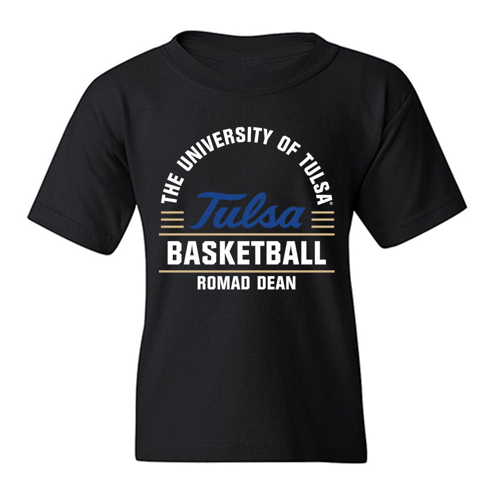 Tulsa - NCAA Men's Basketball : Romad Dean - Classic Fashion Shersey Youth T-Shirt-0