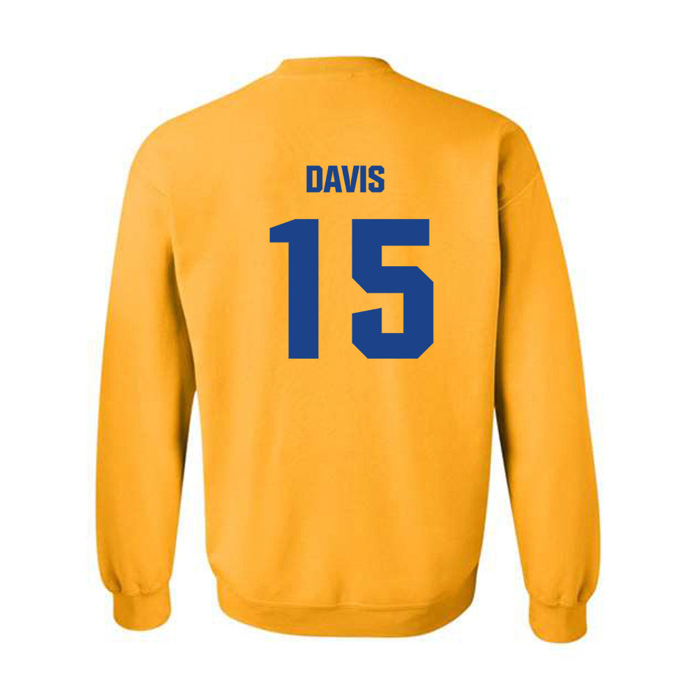 Tulsa - NCAA Football : Thomas Davis - Classic Shersey Crewneck Sweatshirt-1