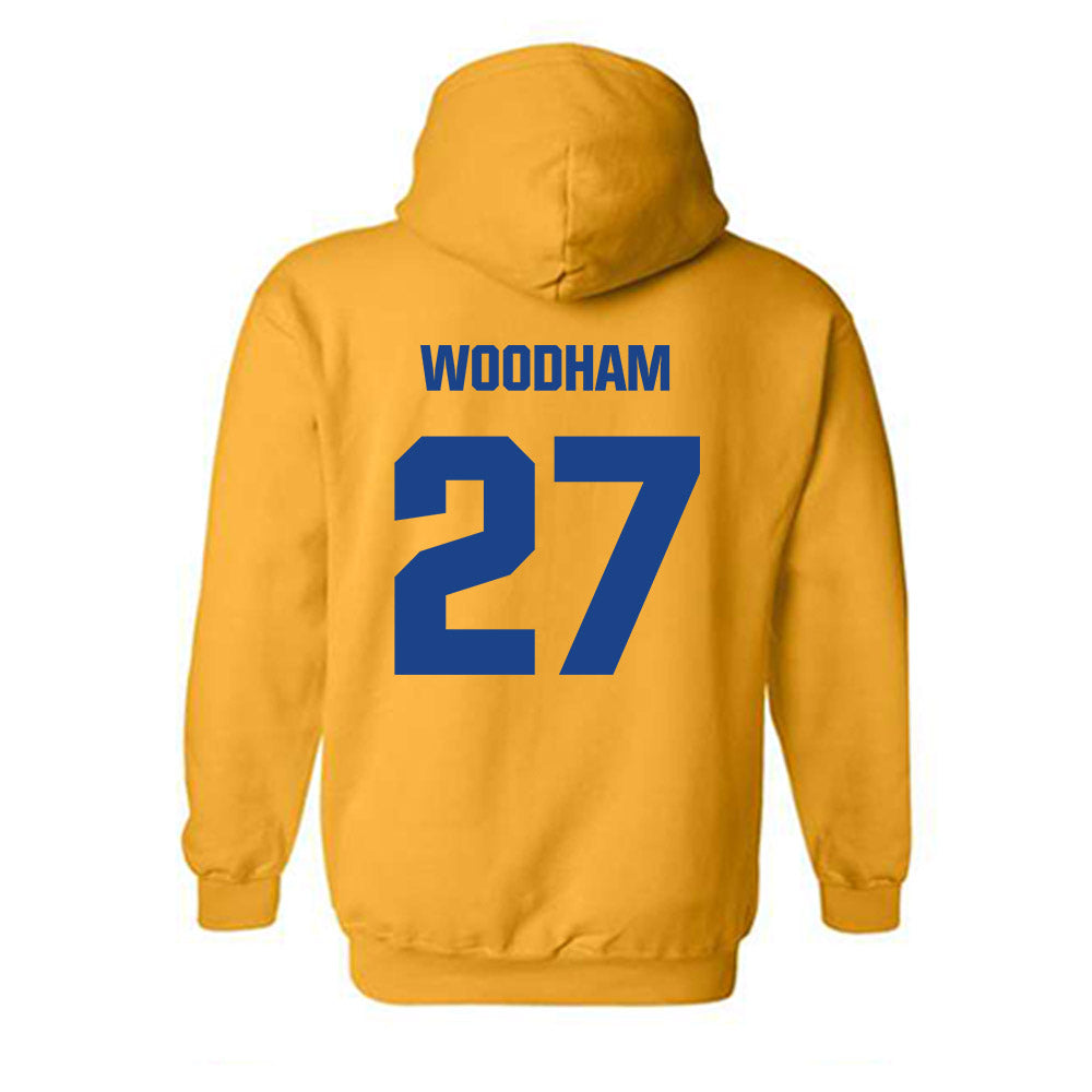 Tulsa - NCAA Football : Zane Woodham - Classic Shersey Hooded Sweatshirt-1