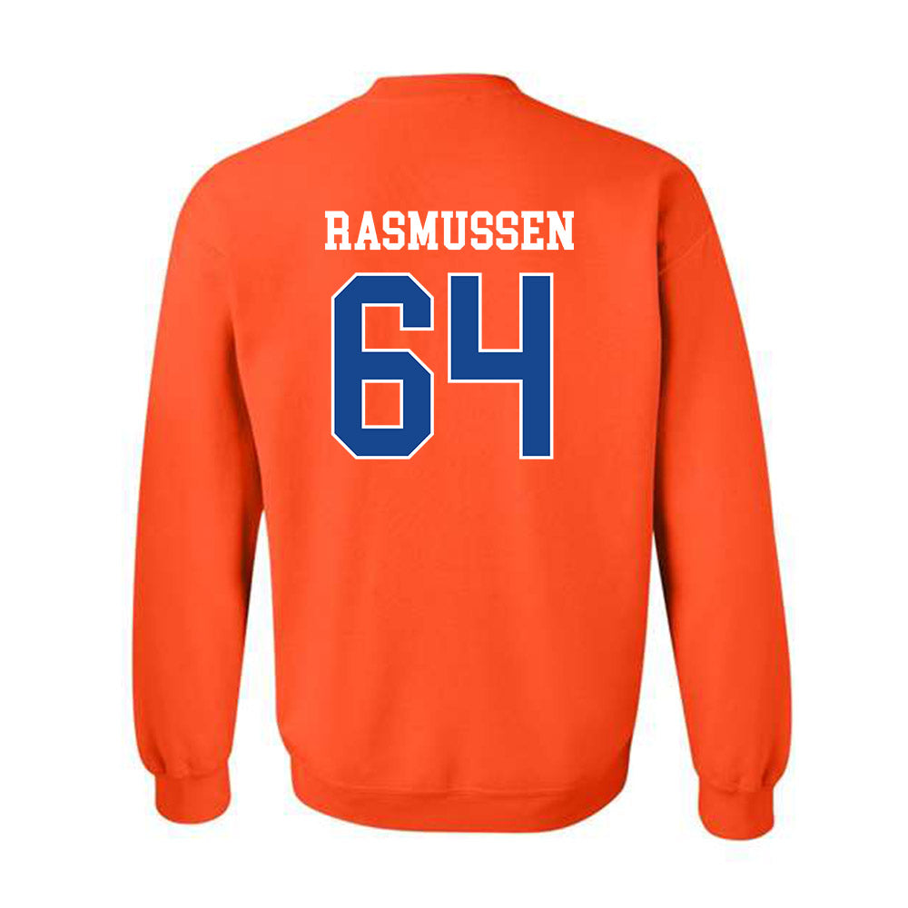 Boise State - NCAA Football : Carson Rasmussen - Classic Fashion Shersey Crewneck Sweatshirt-1