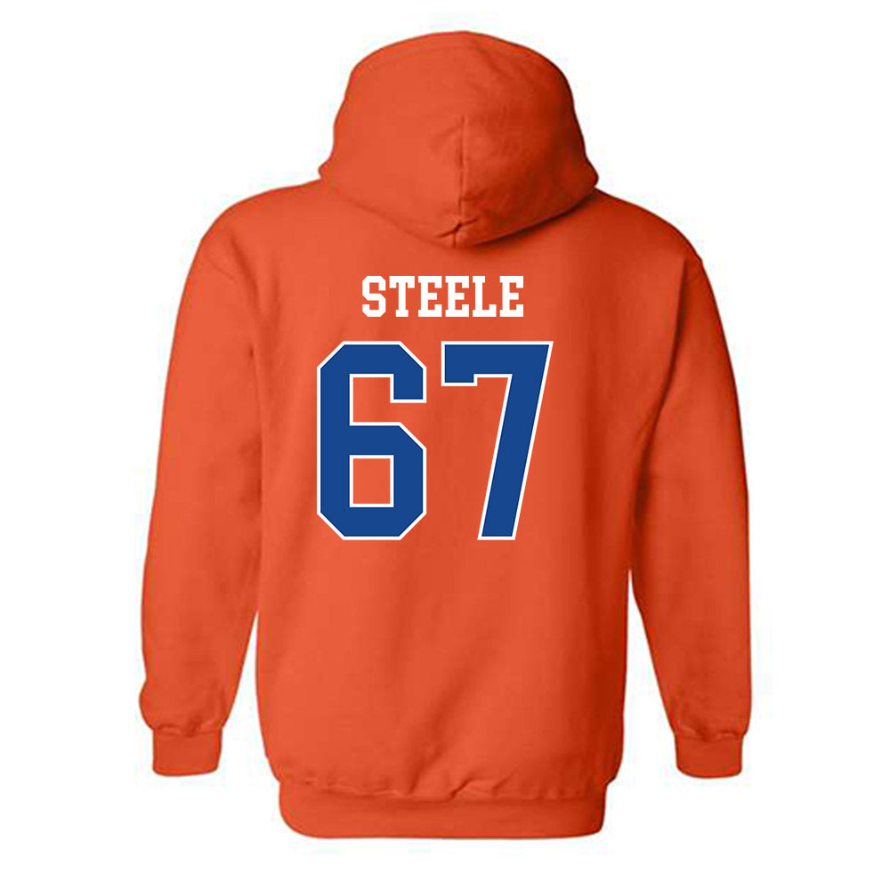 Boise State - NCAA Football : Jason Steele - Classic Fashion Shersey Hooded Sweatshirt-1