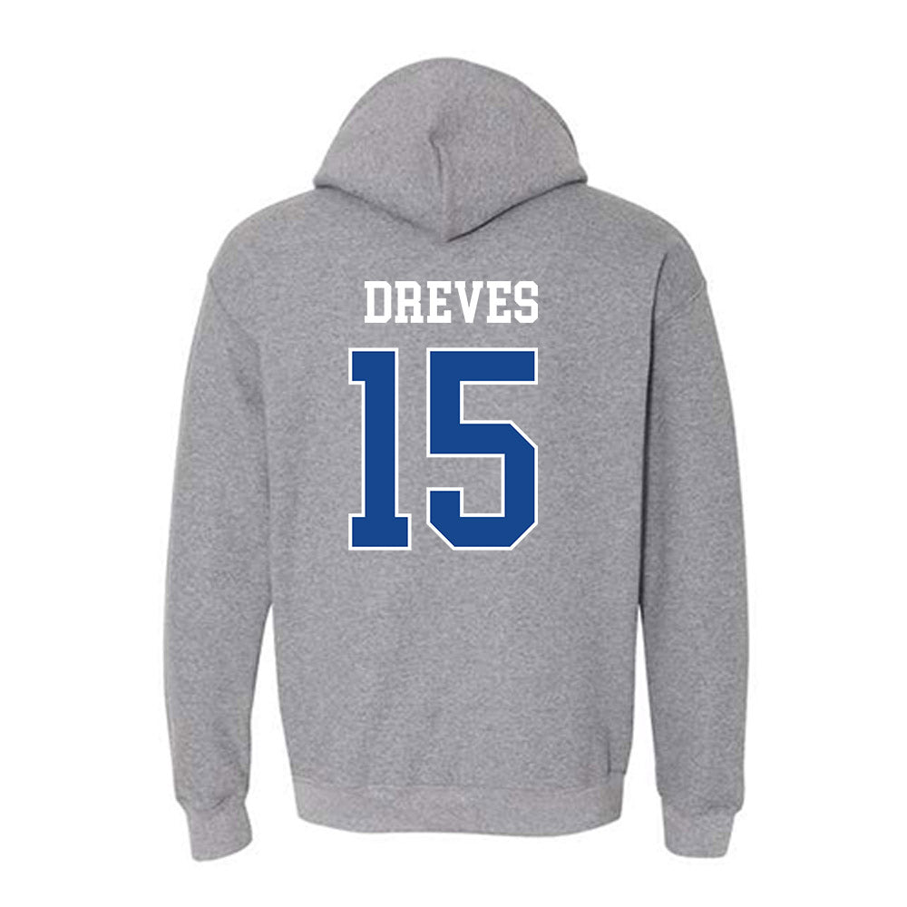 Boise State - NCAA Women's Volleyball : Sydney Dreves - Classic Fashion Shersey Hooded Sweatshirt-1