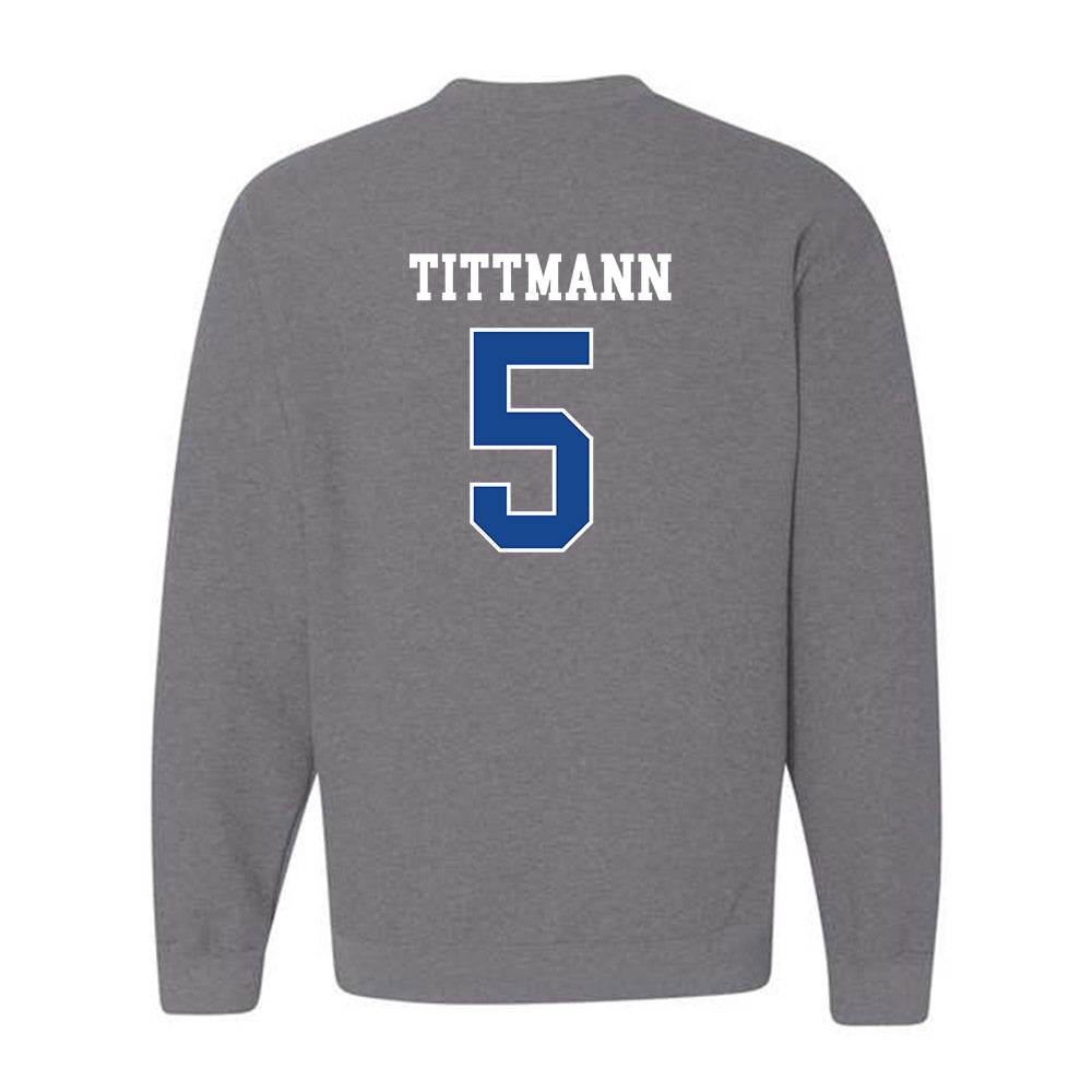Boise State - NCAA Women's Volleyball : Azlynn Tittmann - Classic Fashion Shersey Crewneck Sweatshirt-1