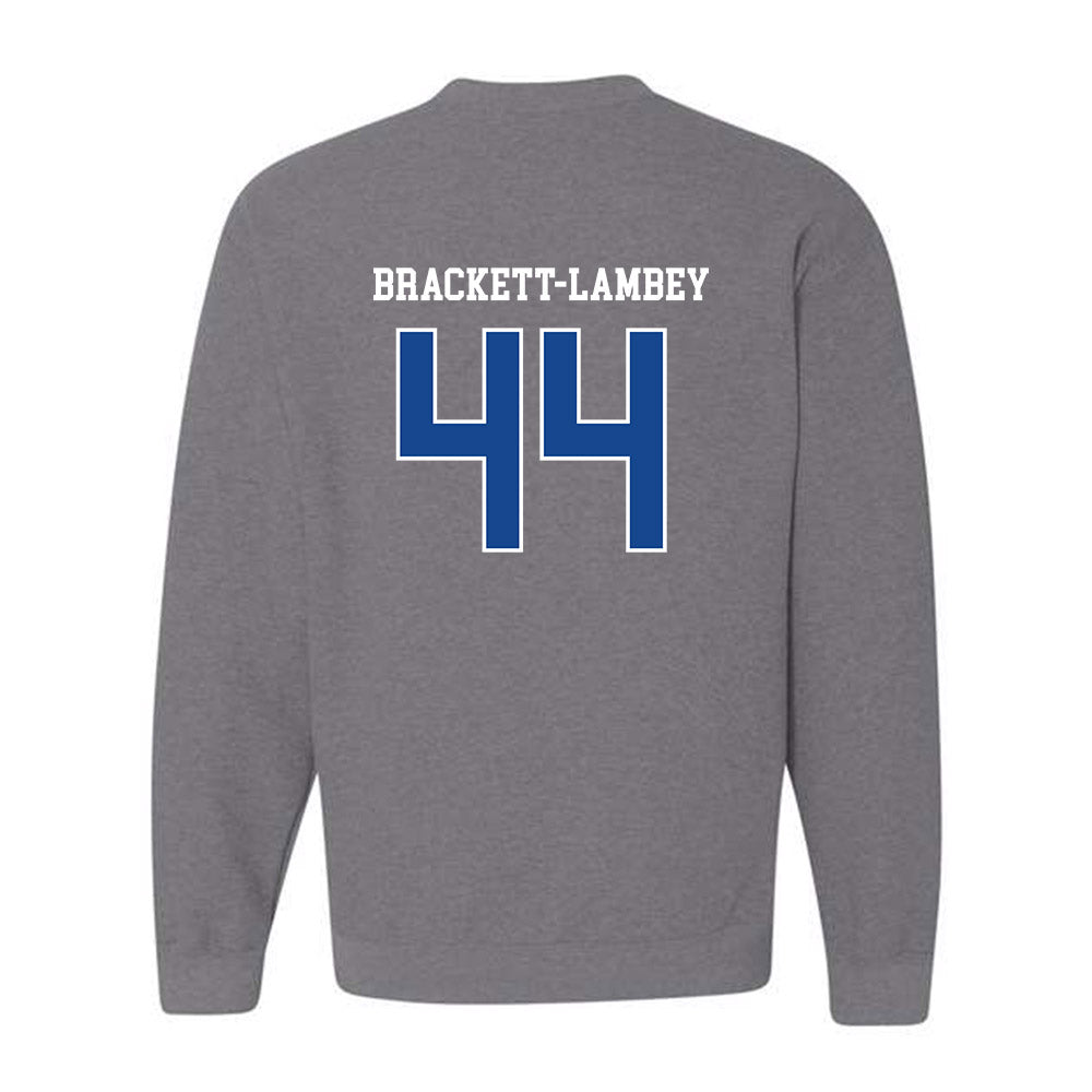 Boise State - NCAA Football : Syncere Brackett-Lambey - Classic Fashion Shersey Crewneck Sweatshirt-1
