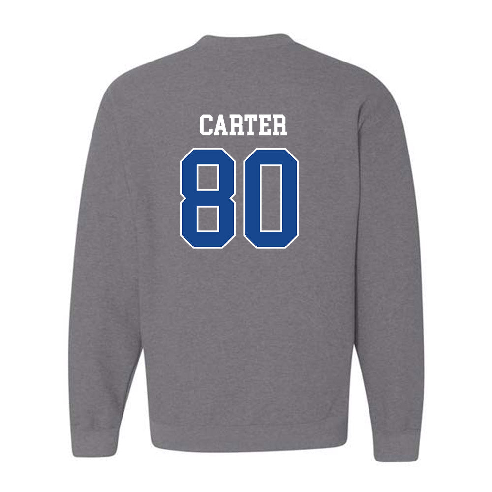 Boise State - NCAA Football : Romeo Carter - Classic Fashion Shersey Crewneck Sweatshirt-1