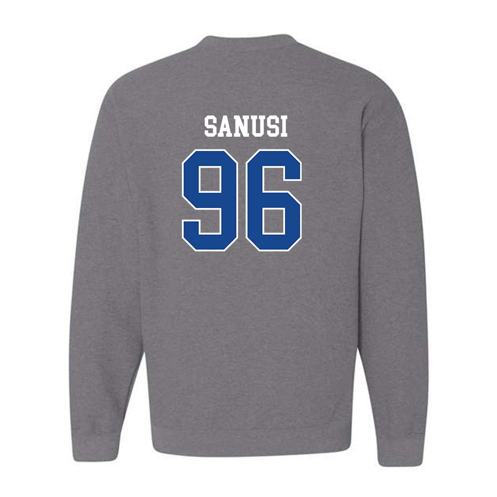 Boise State - NCAA Football : Lopez Sanusi - Classic Fashion Shersey Crewneck Sweatshirt-1